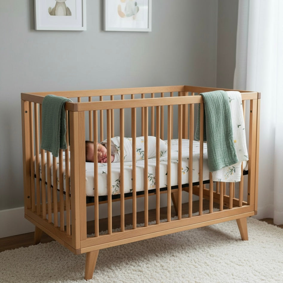 Set de 2 mantas de muselina – 100% algodón orgánico