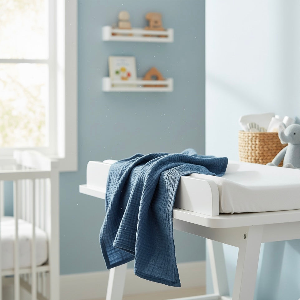 Set de 2 mantas de muselina – 100% algodón orgánico