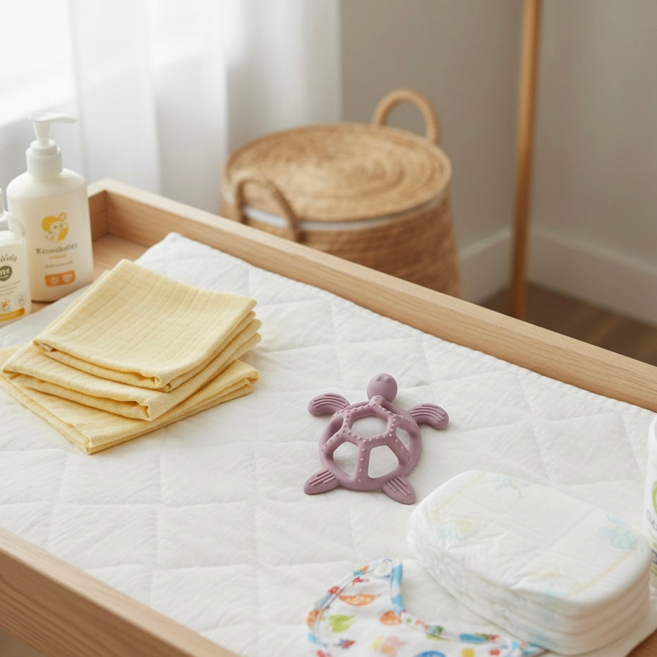 Tortuga mordedera de silicona