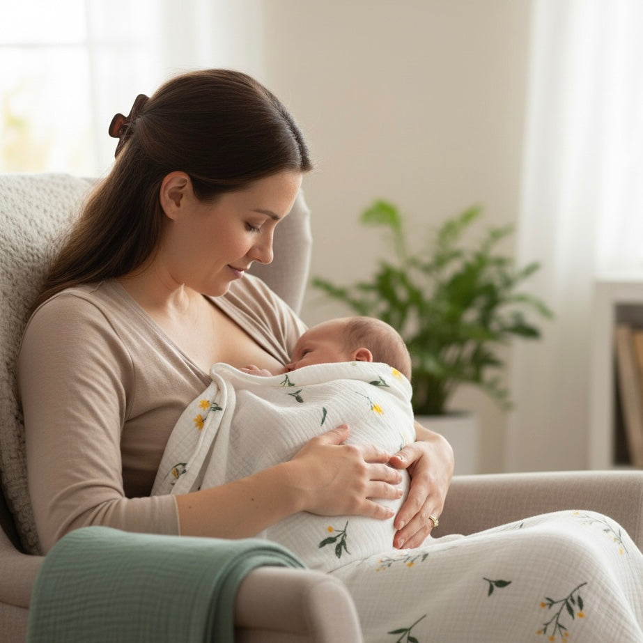 Set de 2 mantas de muselina – 100% algodón orgánico