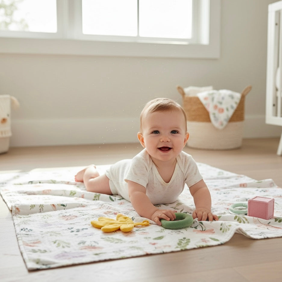 Set de 2 mantas de muselina – 100% algodón orgánico