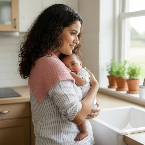 Set 5 Repetidores de Muselina 100% Algodón, Multiusos