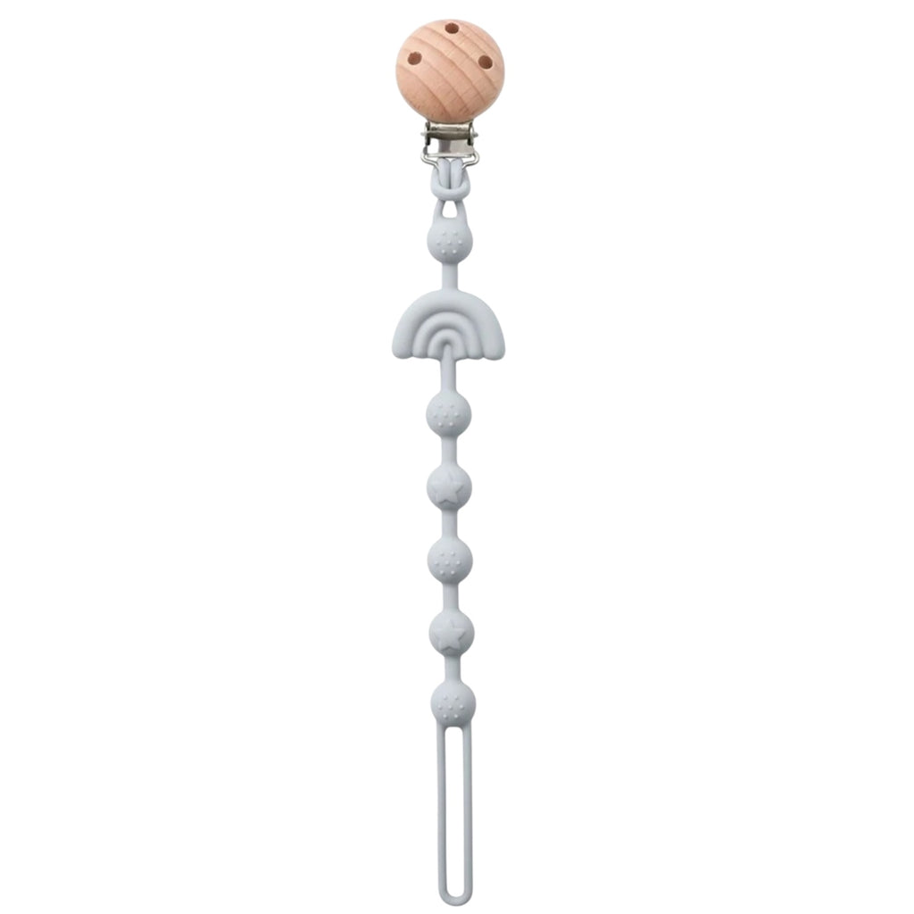 Clip de silicón para chupón