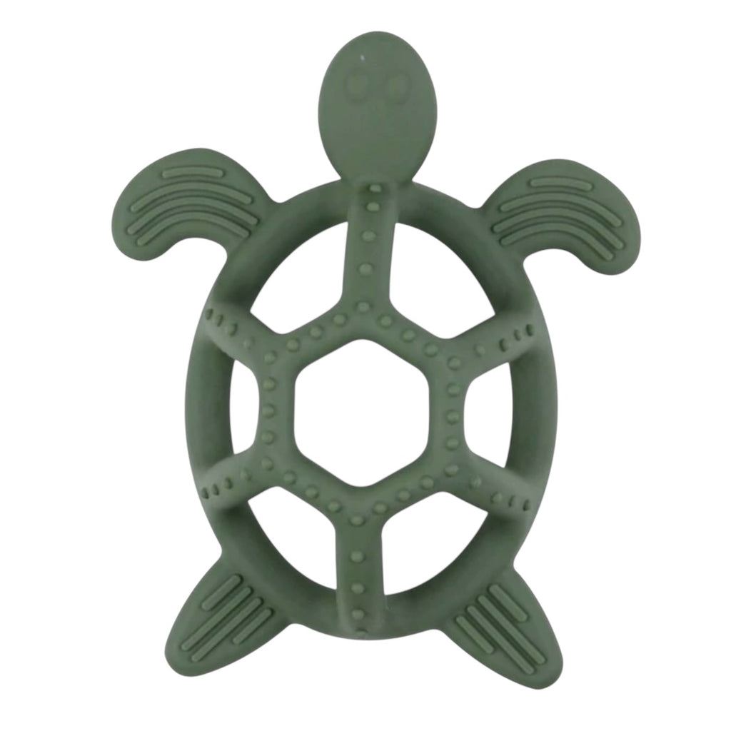 Tortuga mordedera de silicona