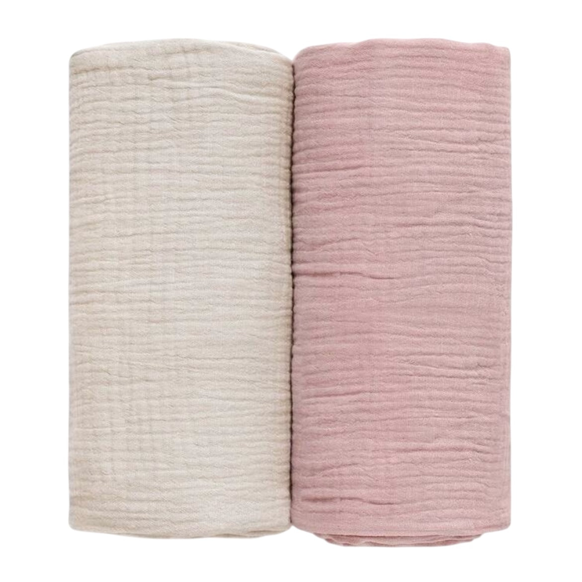 Set de 2 mantas de muselina – 100% algodón orgánico