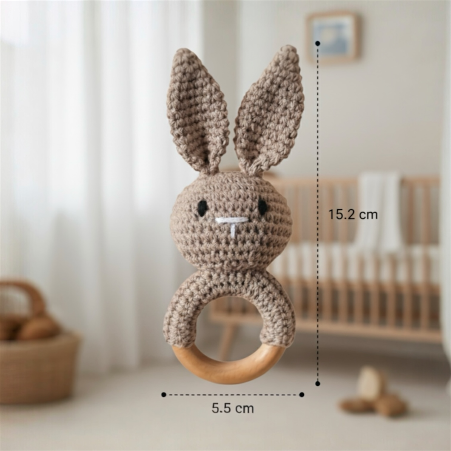 Sonaja Mordedera Conejito de Crochet