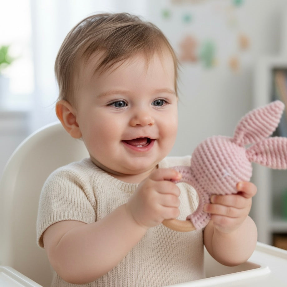 Sonaja Mordedera Conejito de Crochet