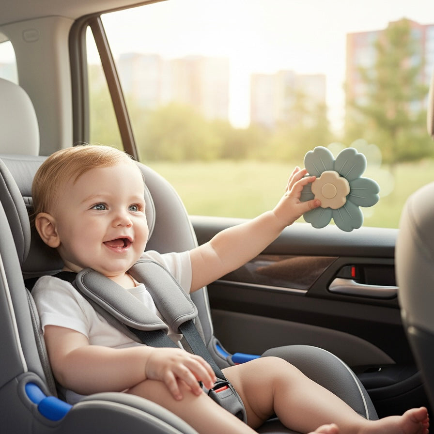 Juguete giratorio de Flor