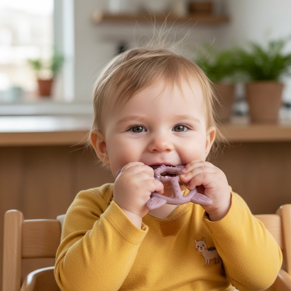 Tortuga mordedera de silicona