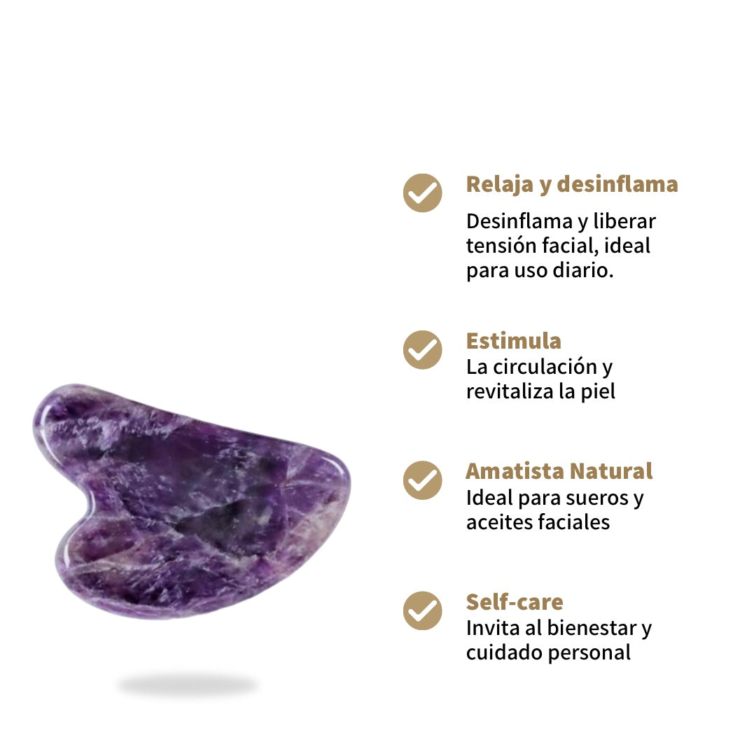 Gua Sha de Jade natural