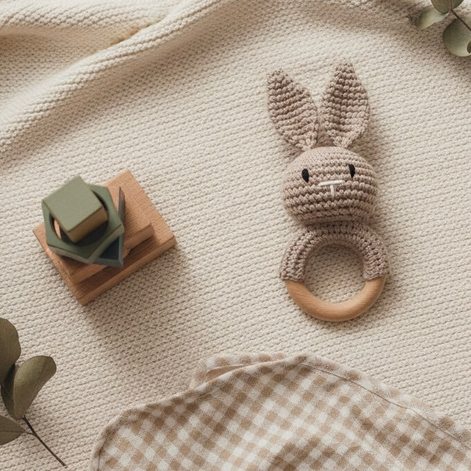 Sonaja Mordedera Conejito de Crochet