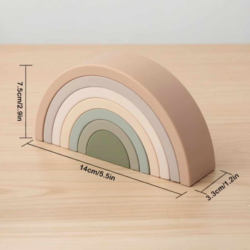Arcoíris Apilable de Silicón