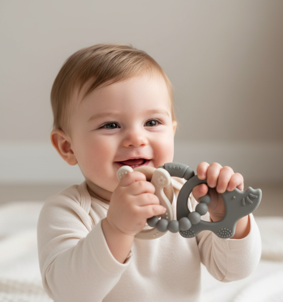 Mordedera sensorial de silicona