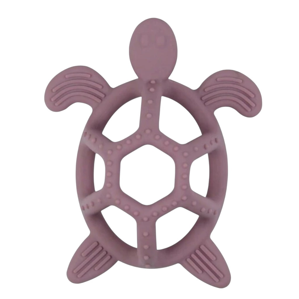 Tortuga mordedera de silicona