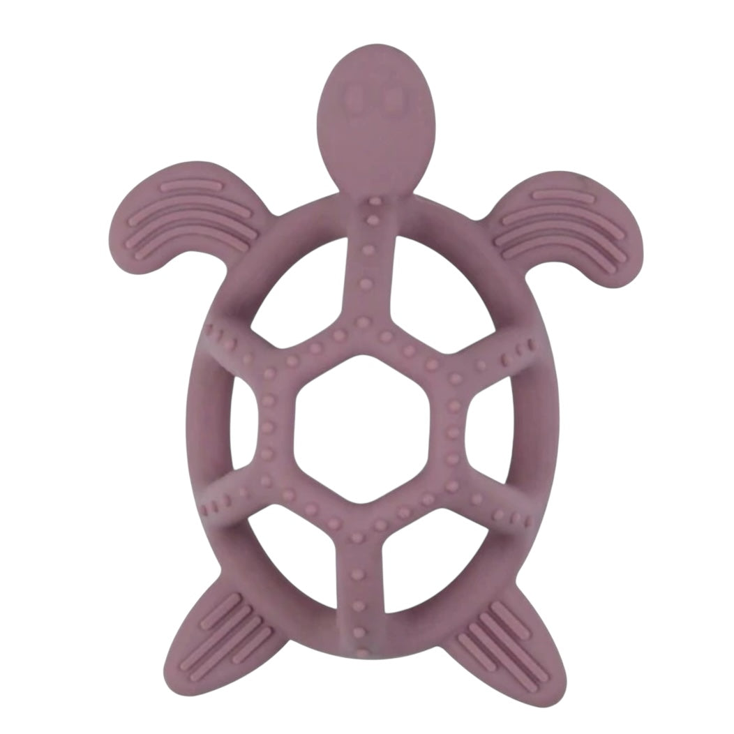 Tortuga mordedera de silicona