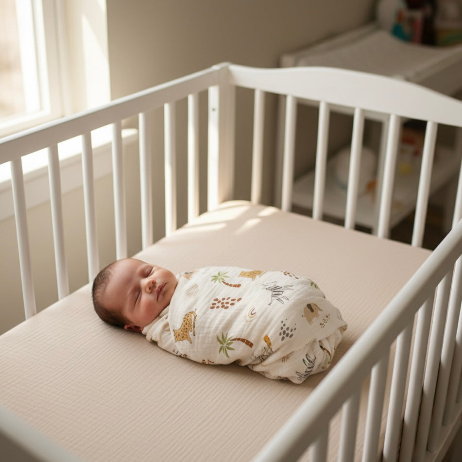 Set de 2 mantas de muselina – 100% algodón orgánico