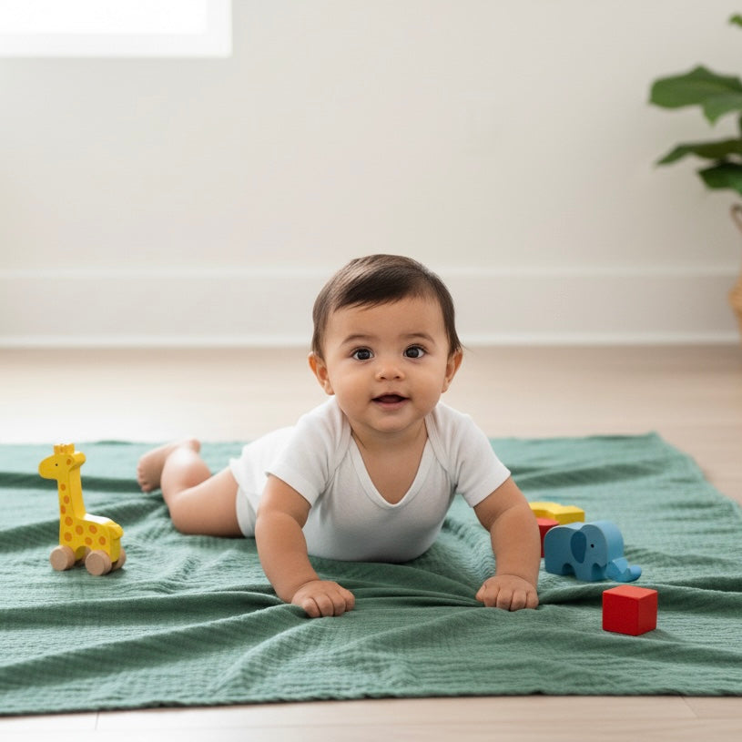 Set de 2 mantas de muselina – 100% algodón orgánico