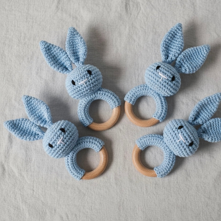 Sonaja Mordedera Conejito de Crochet