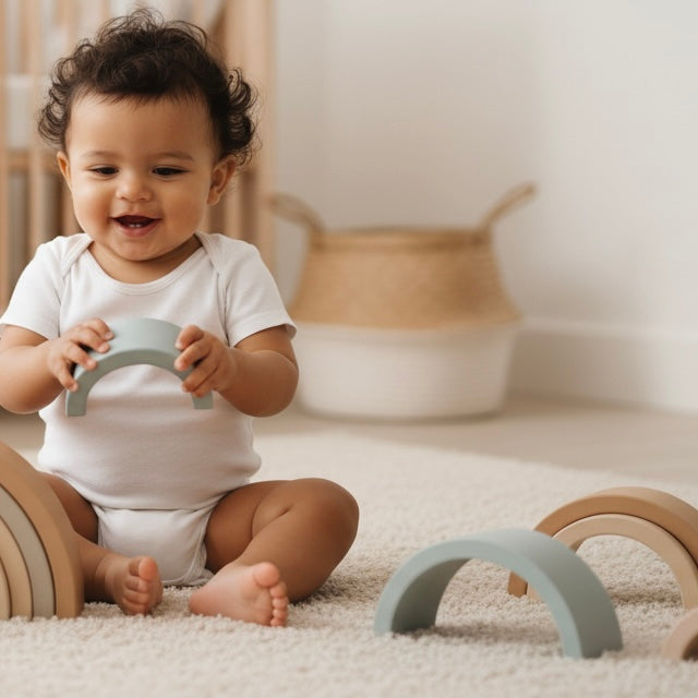 Arcoíris Apilable de Silicón