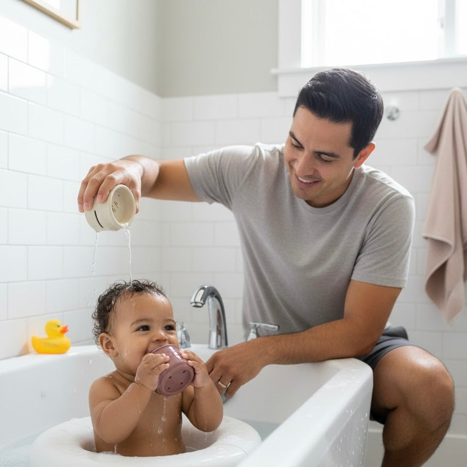 Set apilable de silicona Montessori