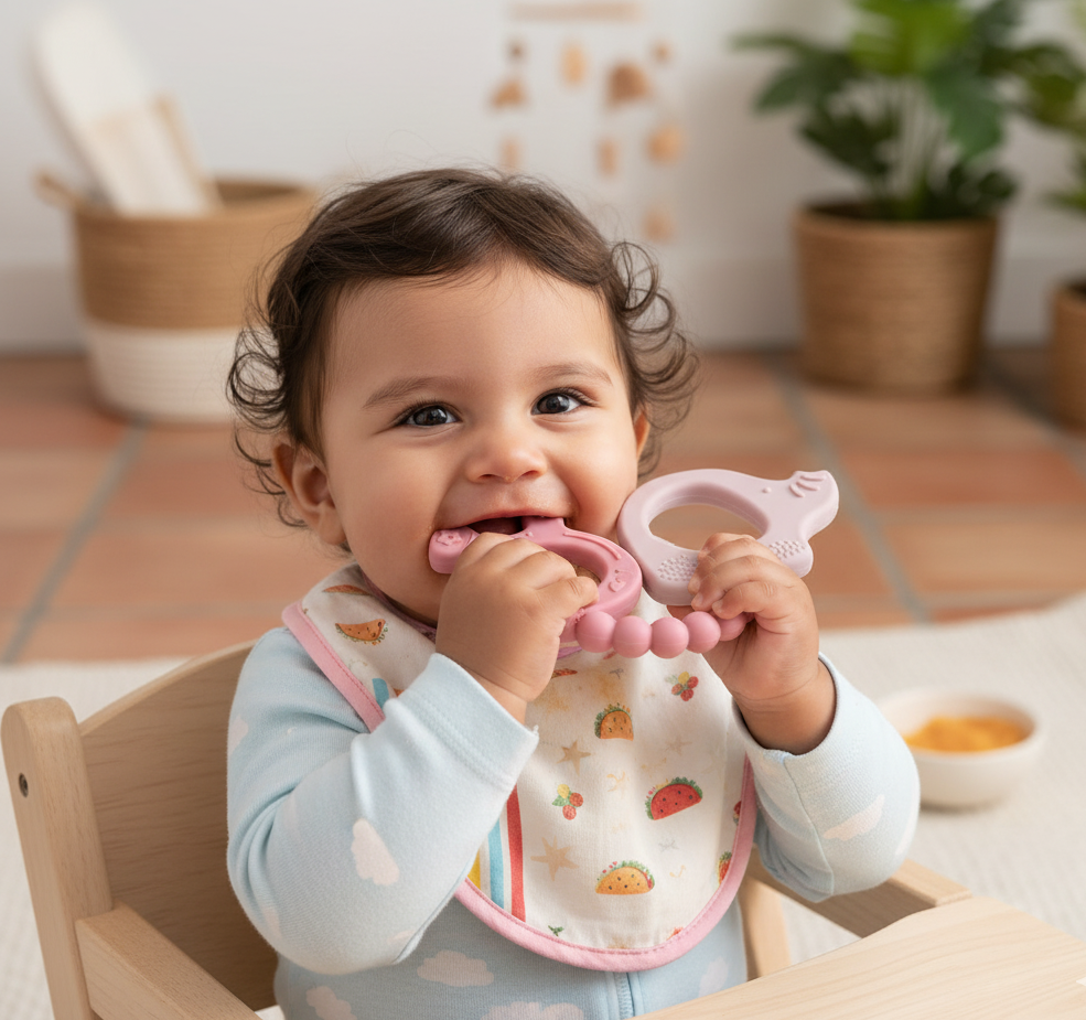 Mordedera sensorial de silicona