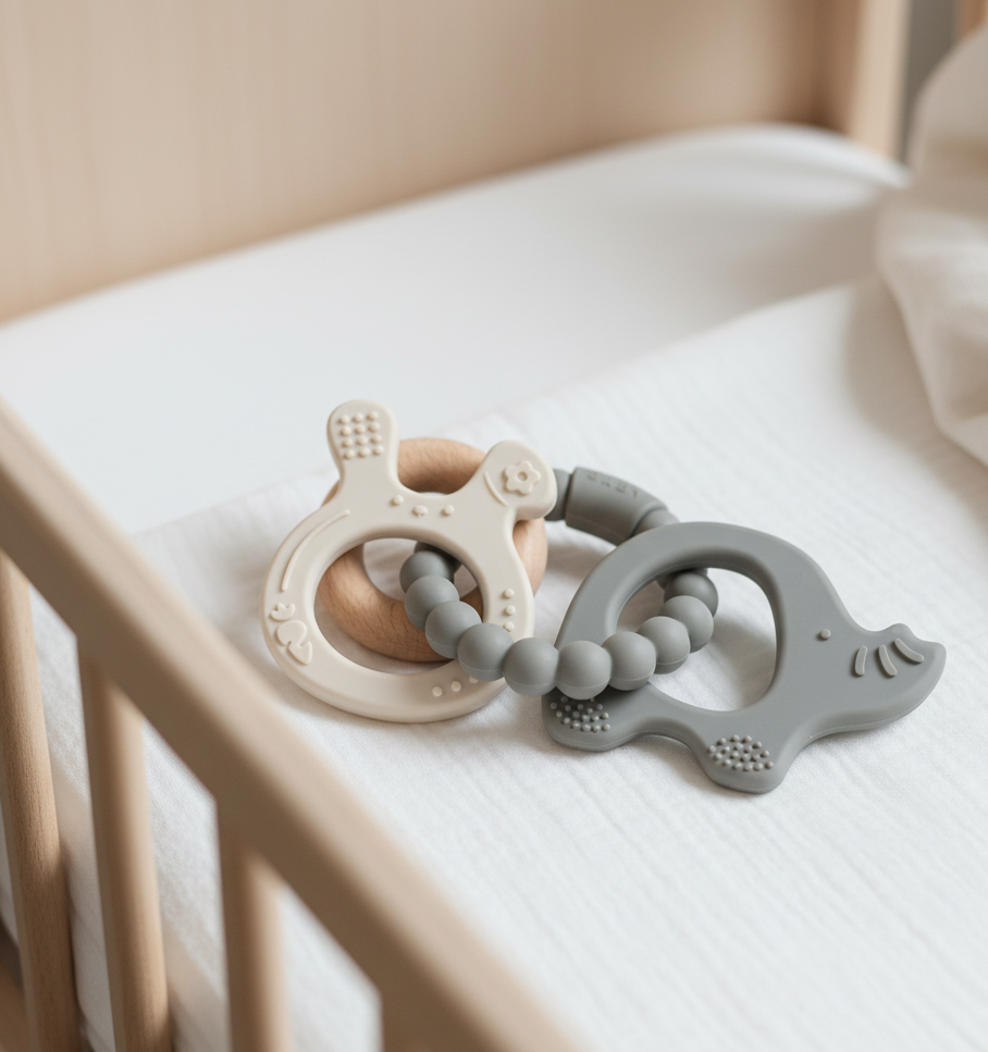 Mordedera sensorial de silicona