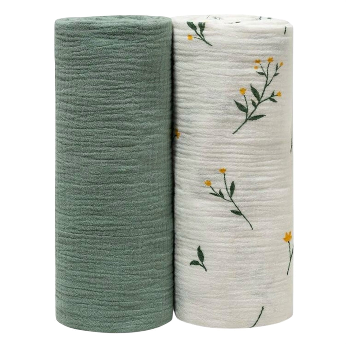 Set de 2 mantas de muselina – 100% algodón orgánico