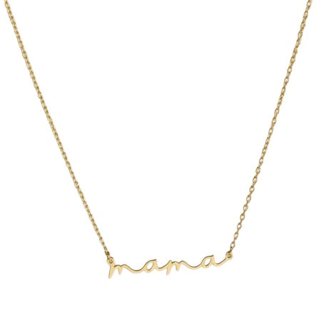 Collar mamá | Acero inoxidable dorado