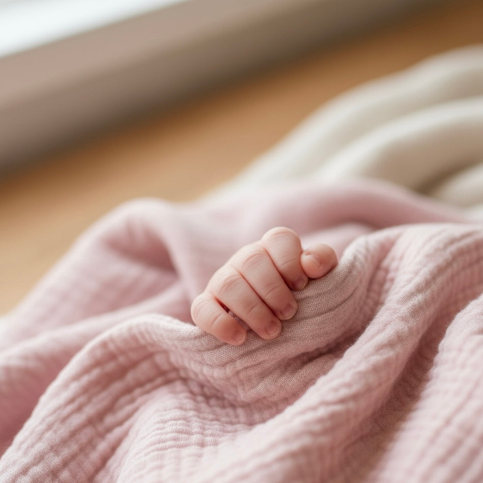 Set de 2 mantas de muselina – 100% algodón orgánico