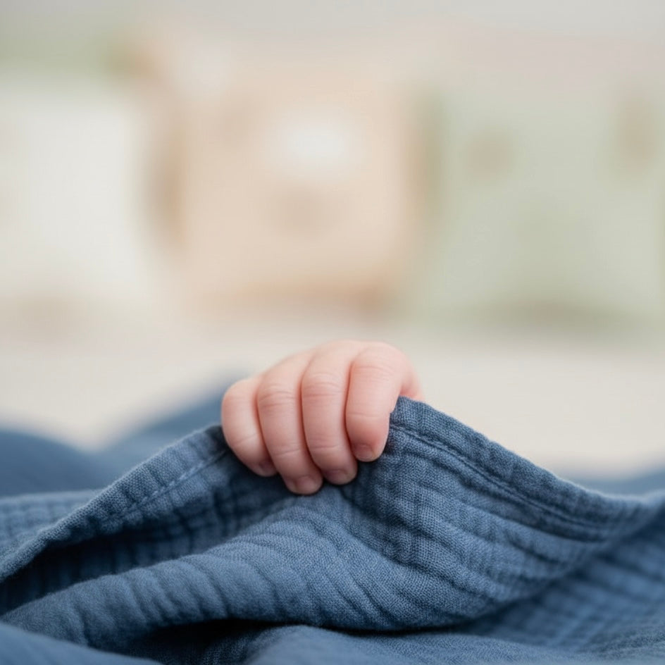 Set de 2 mantas de muselina – 100% algodón orgánico