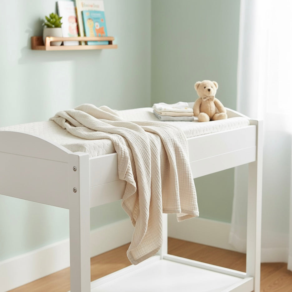 Set de 2 mantas de muselina – 100% algodón orgánico