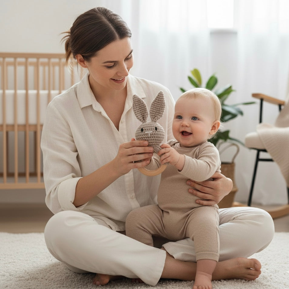 Sonaja Mordedera Conejito de Crochet