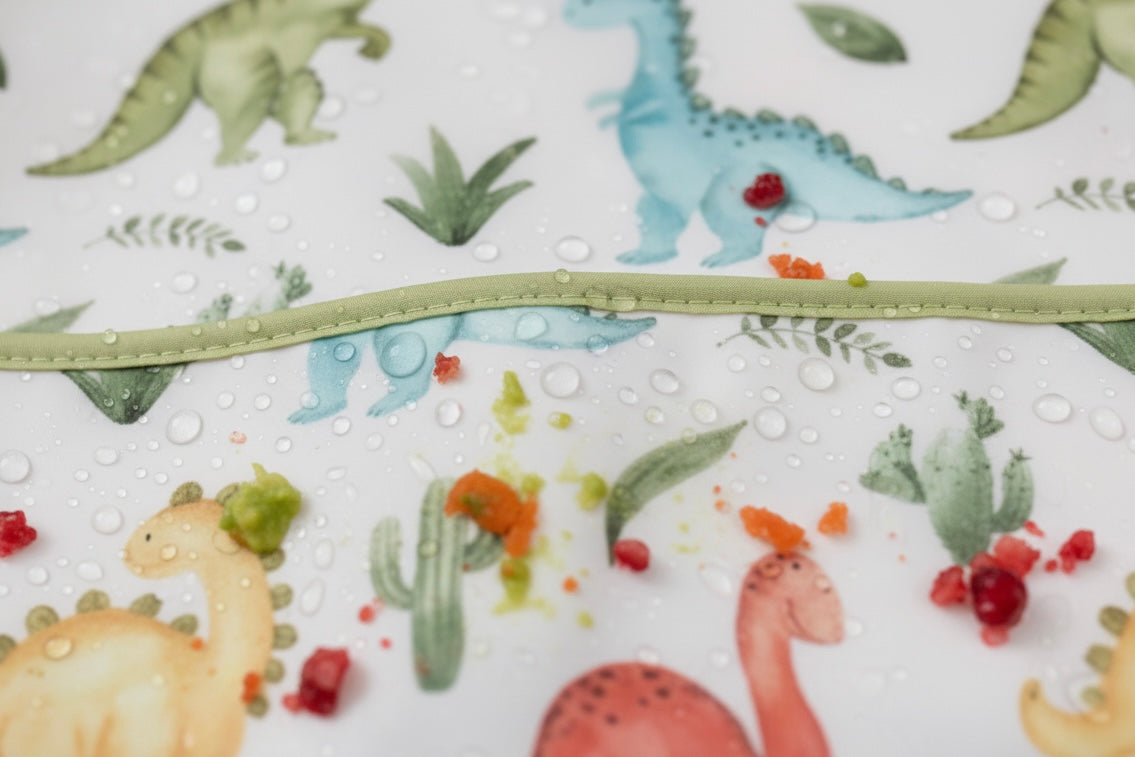 Set 3 baberos impermeables con mangas