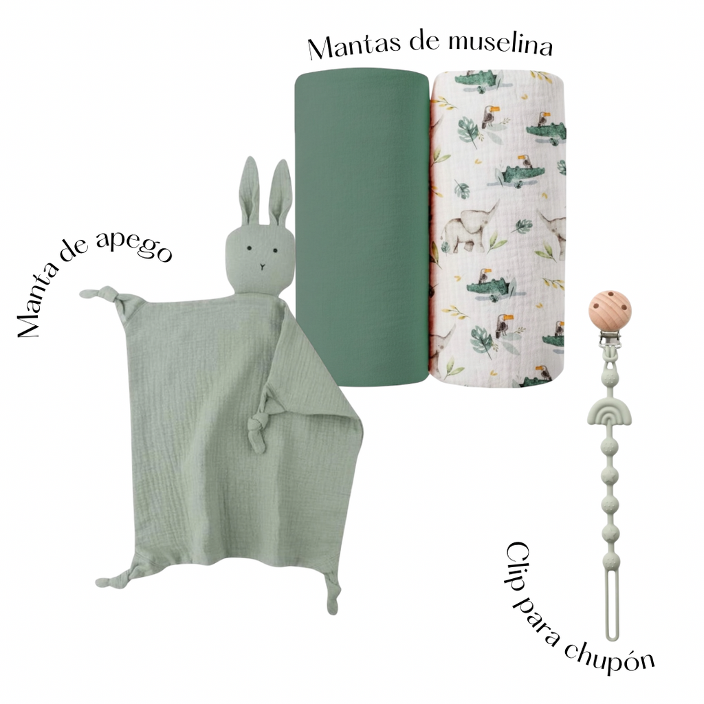 Set Esencial de Sueño y Apego para Bebé