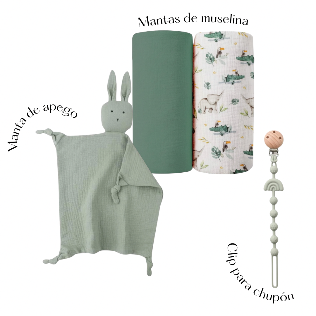 Set Esencial de Sueño y Apego para Bebé